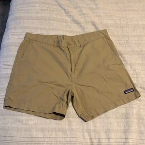 Men’s size 34 with 6 inch inseam Patagonia shorts.